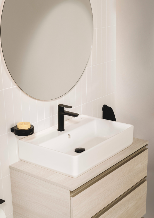 Cuier halat de baie Hotels, A817570C40, negru, mat [2]