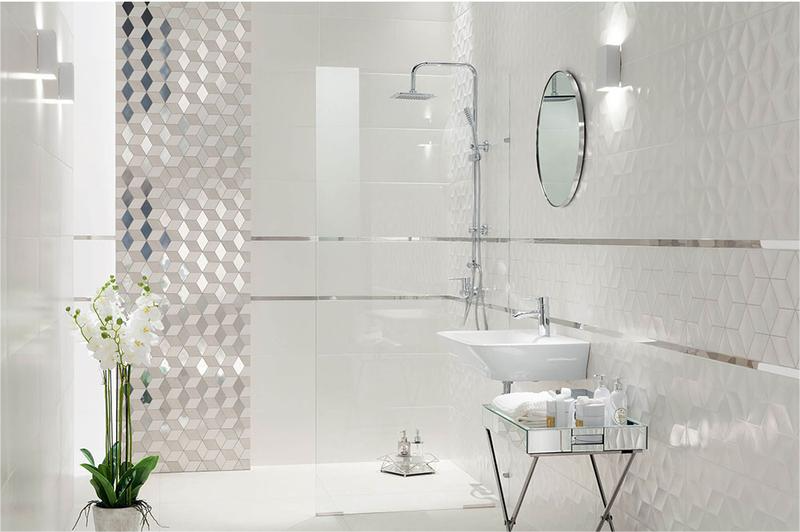 Faianta Perla White Str 60.8x30.8, alb, finisaj mat [2]