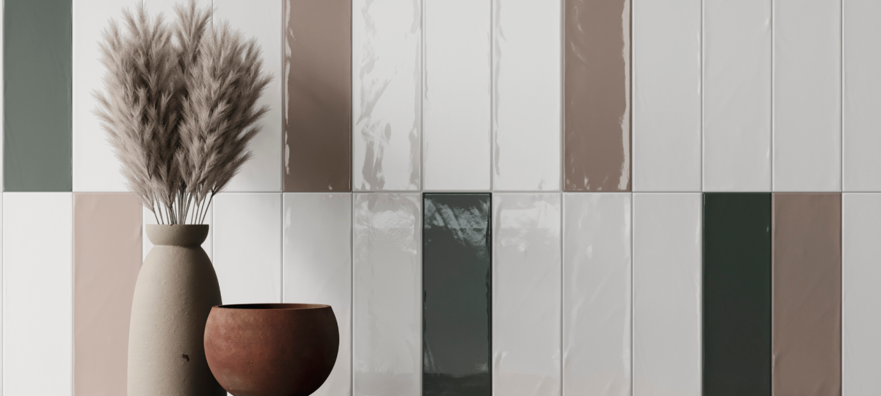 Faianta portelanata Bulevar White 10x30.5, alb, finisaj lucios [2]