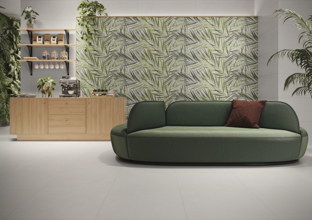 Faianta portelanata, Gravity Hero Sage Mat, 40x120 cm, mix, verde, finisaj mat [2]