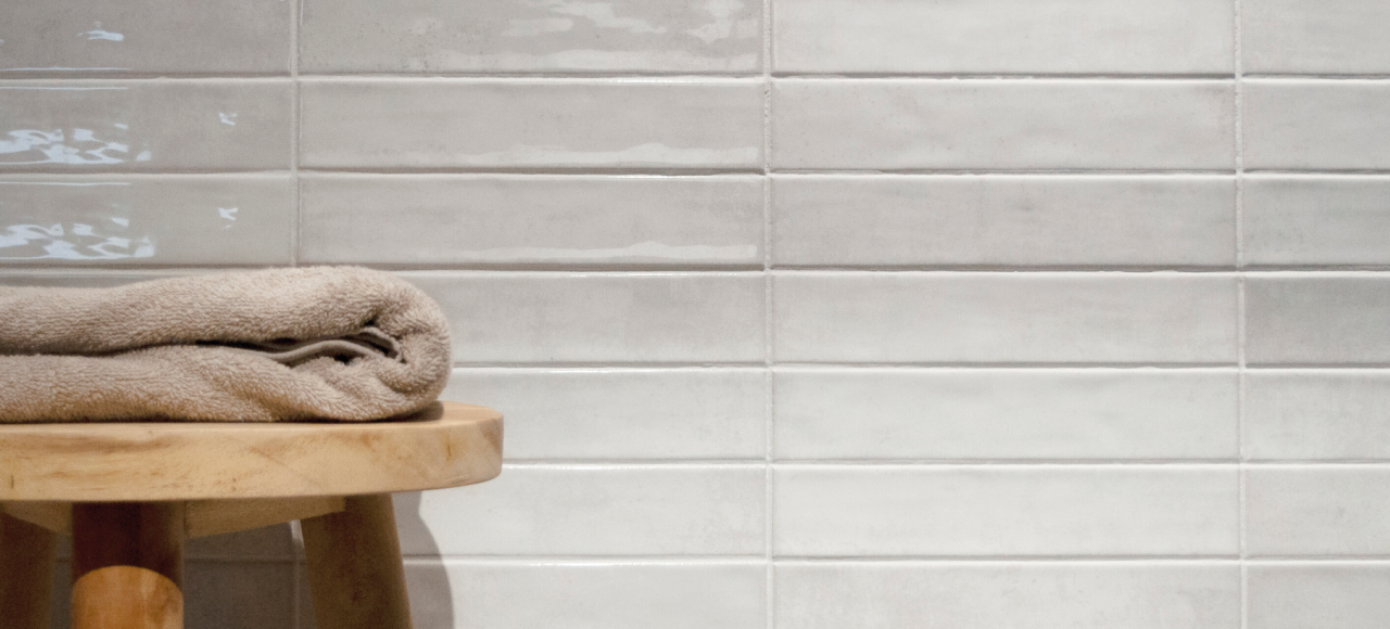 Faianta portelanata tip beton, Nautalis White 5x25, alb, finisaj lucios [2]