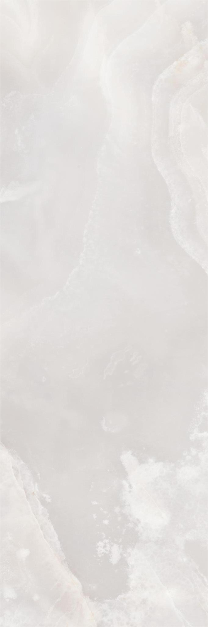 Faianta rectificata tip marmura, Agata Gris, 30x90 cm, alb, finisaj lucios [4]