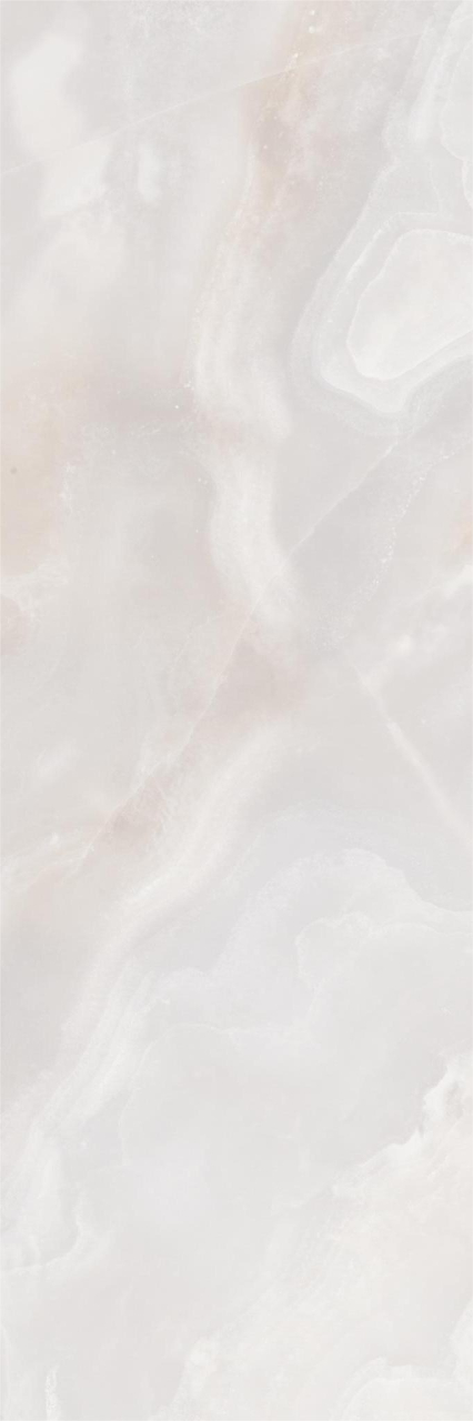 Faianta rectificata tip marmura, Agata Gris, 30x90 cm, alb, finisaj lucios [2]