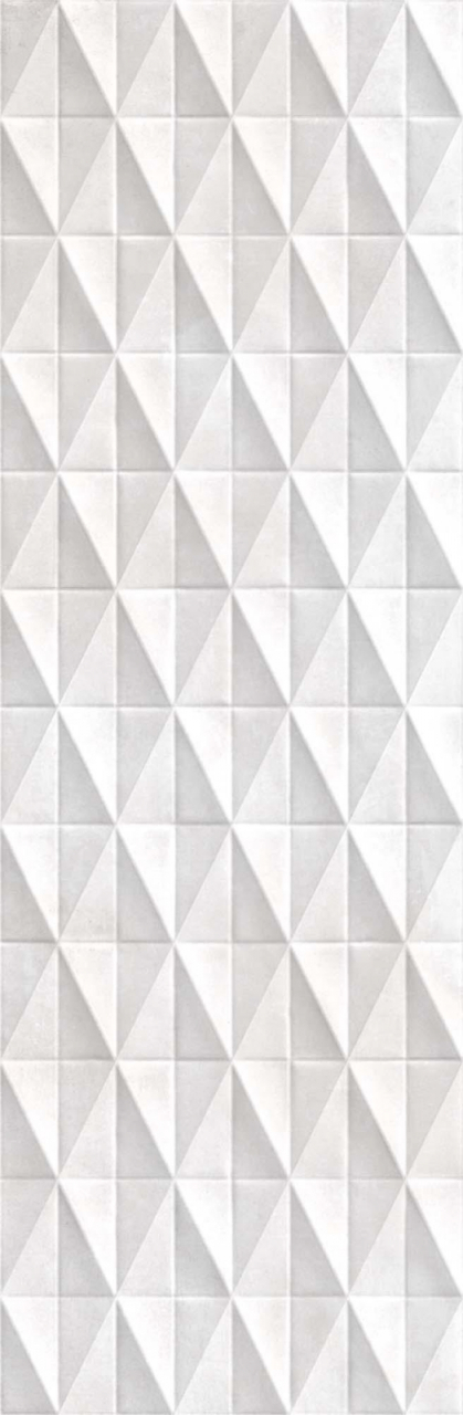 Faianta rectificata tip ciment Cemento Perla Diamond White 3395, 24.40X74.40, alb, 1.10mp/cut [5]