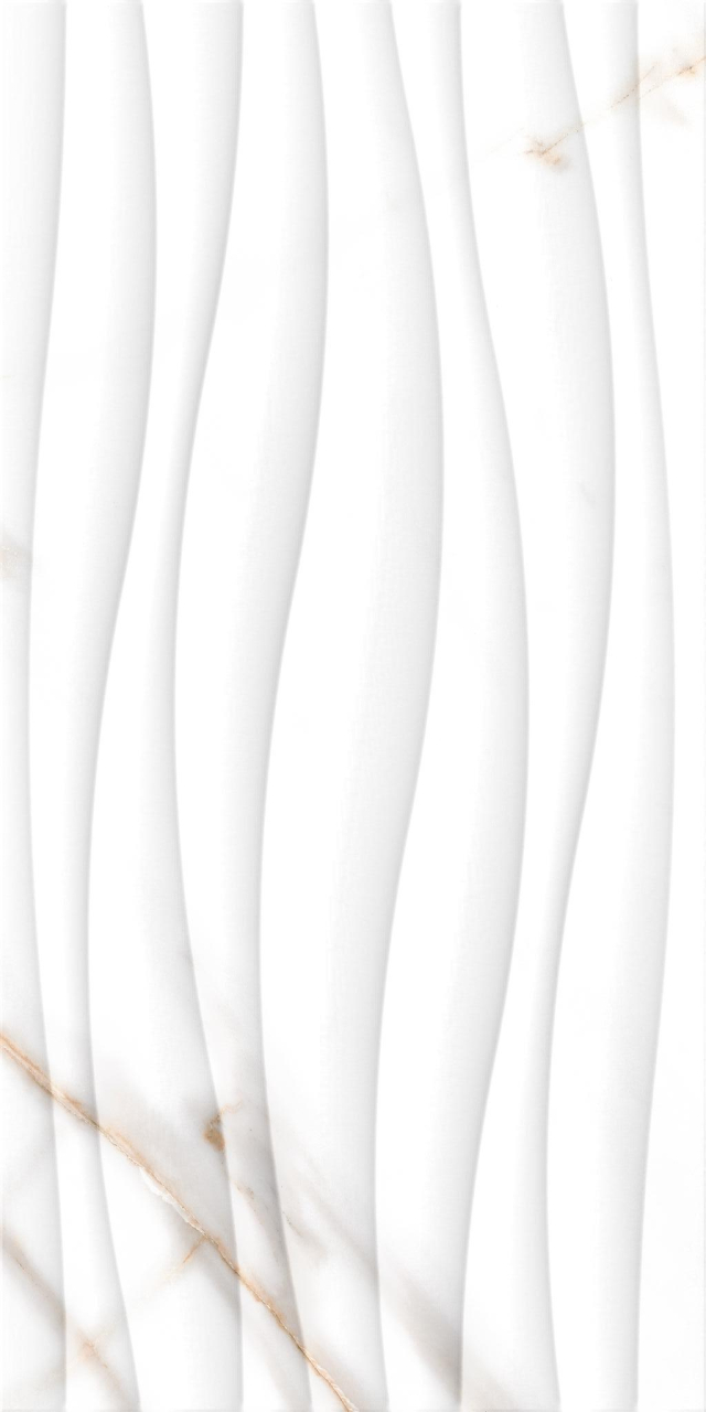 Faianta tip marmura, Ardenza Wave Brillo 30x60 cm, alb, finisaj lucios [3]