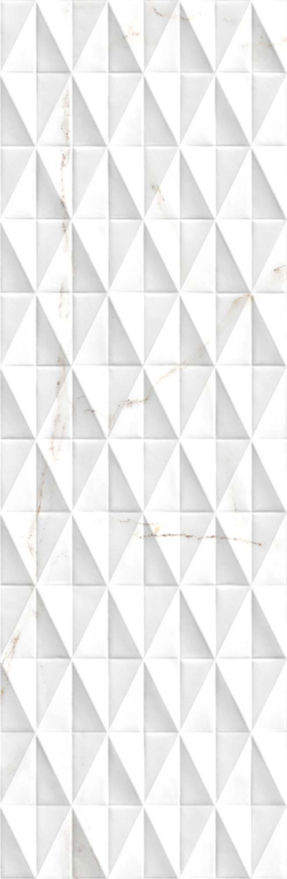 Faianta rectificata tip marmura Marble Atena Diamond White 3390, 24.40X74.40, alb, 1.10mp/cut [5]