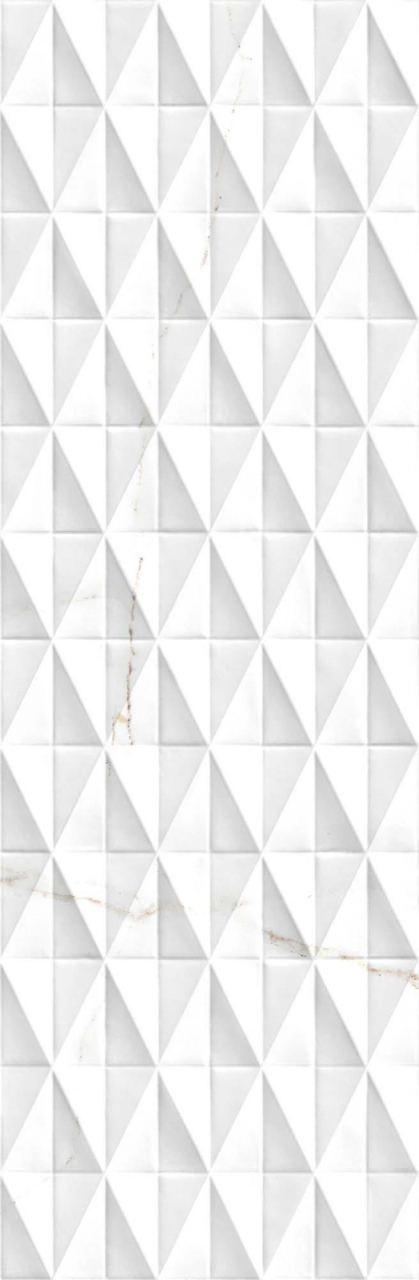 Faianta rectificata tip marmura Marble Atena Diamond White 3390, 24.40X74.40, alb, 1.10mp/cut [4]