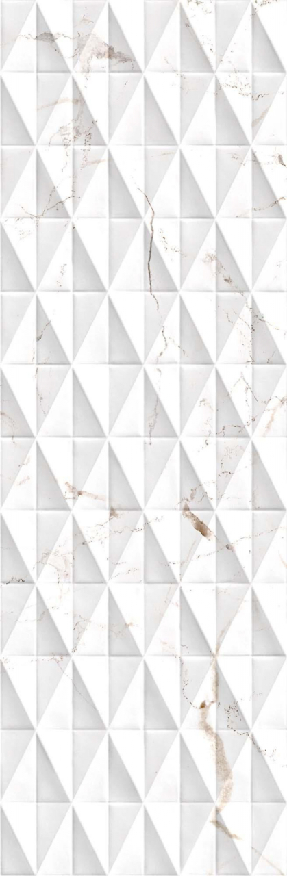 Faianta rectificata tip marmura Marble Venato Diamond White 3388, 24.40X74.40, alb, 1.10mp/cut [4]