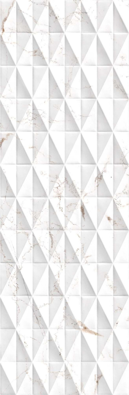 Faianta rectificata tip marmura Marble Venato Diamond White 3388, 24.40X74.40, alb, 1.10mp/cut [5]