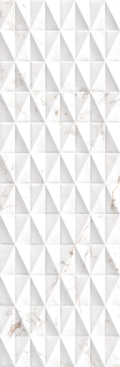Faianta rectificata tip marmura Marble Venato Diamond White 3388, 24.40X74.40, alb, 1.10mp/cut [3]
