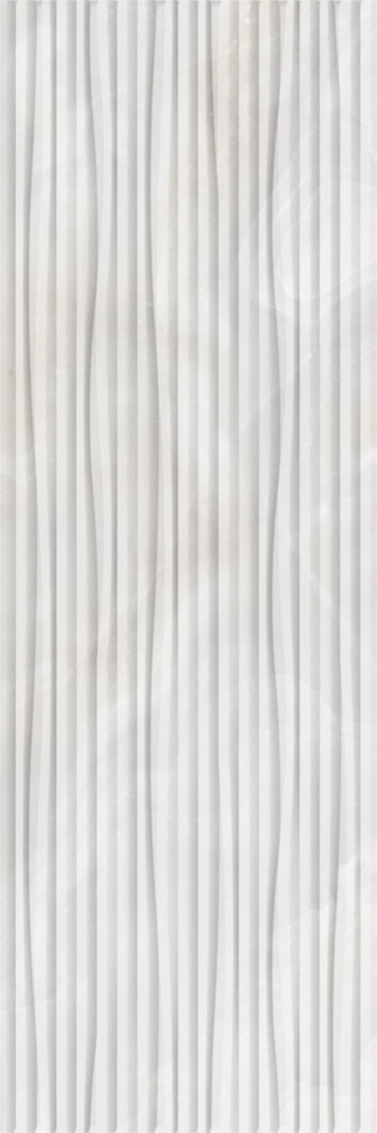 Faianta rectificata tip marmura, Quartz Gris Decor Sea 30x90 cm, gri, finisaj mat [3]