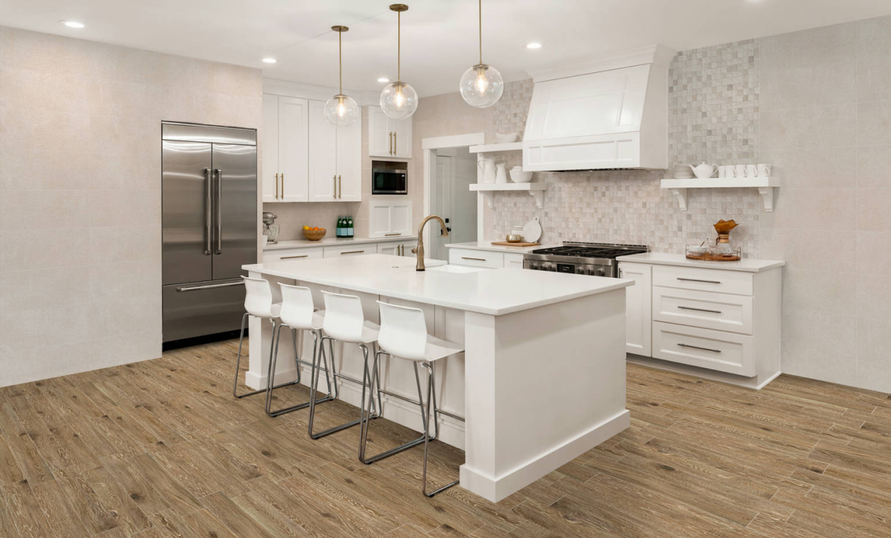 Faianta rectificata tip piatra, Tarento Beige 30x90 cm, bej, finisaj mat [4]