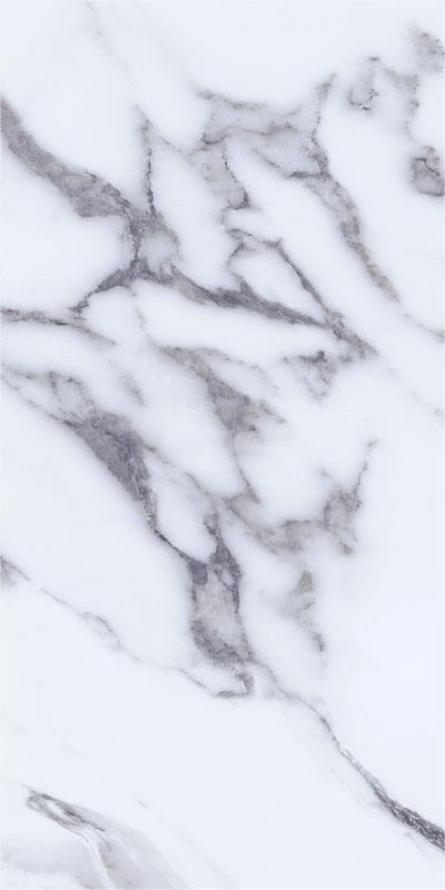Faianta rectificata tip marmura, Statuario White 4939, 30X60cm, alb, finisaj lucios [4]