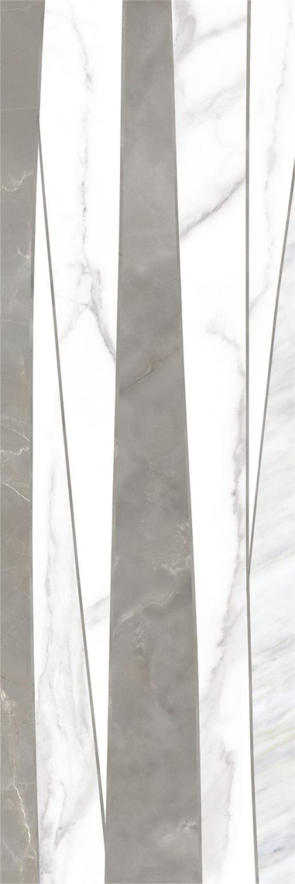 Faianta rectificata tip marmura, Tebas Gris Mix 30x90 cm, gri, finisaj mat [3]