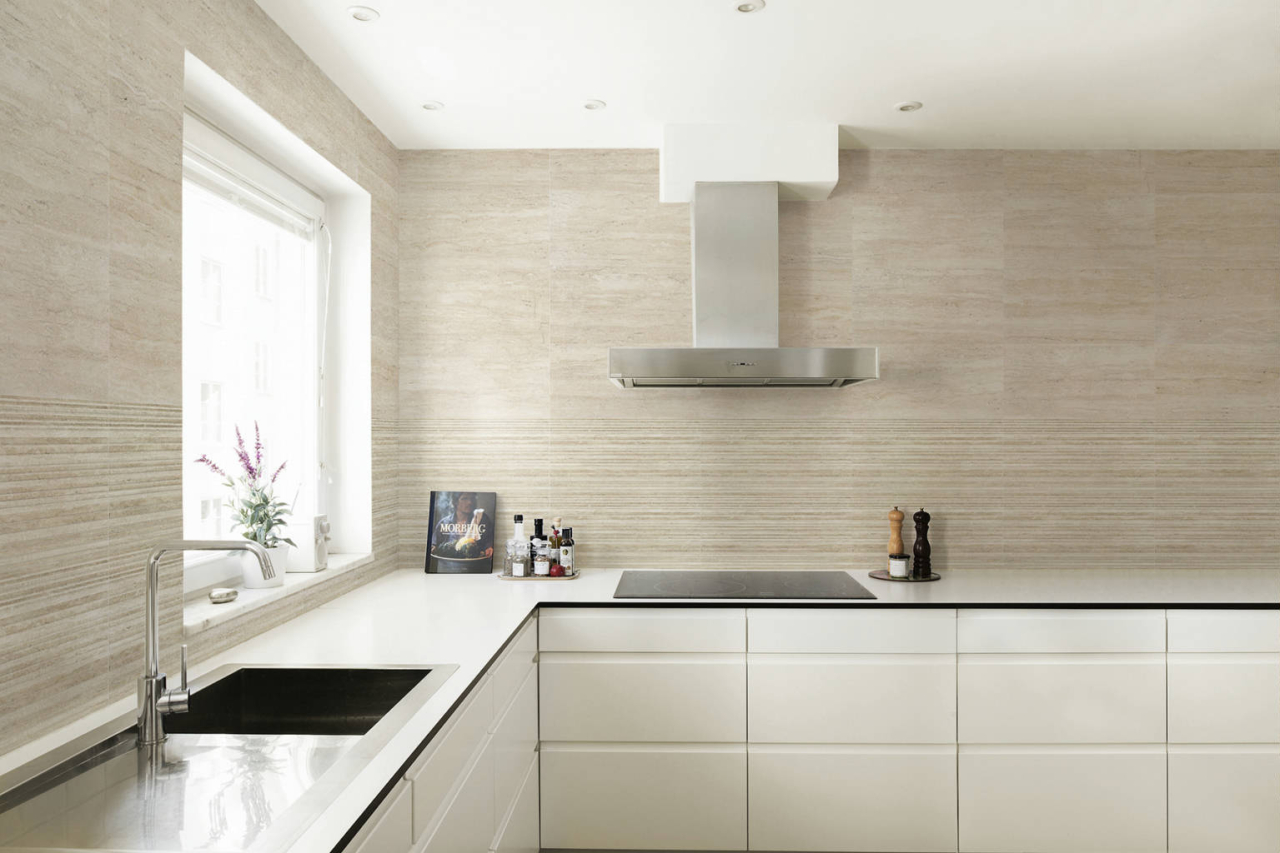 Faianta rectificata tip marmura, Toscana Line Beige 25x50 cm, bej, finisaj mat [5]