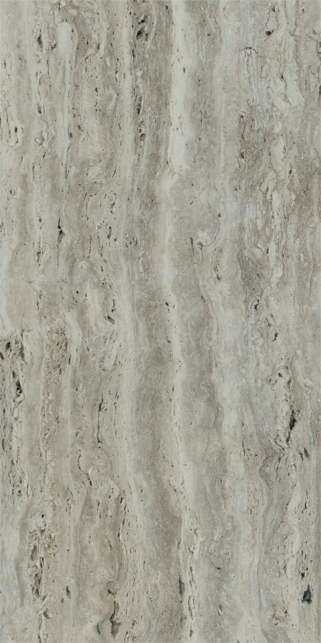 Faianta rectificata tip Travertin, Trevi Grey 4980, 30X60cm, gri, finisaj lucios [4]