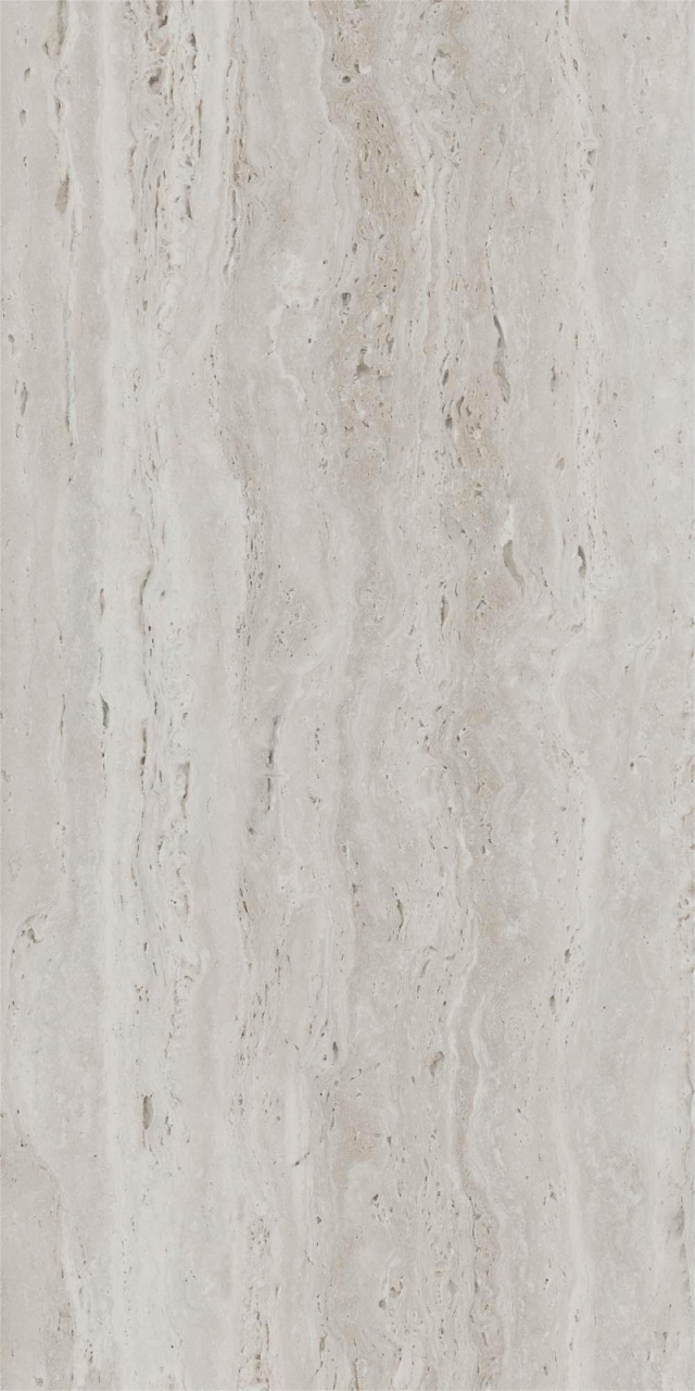 Faianta rectificata tip Travertin, Trevi Light Grey 4979, 30X60cm, gri, finisaj lucios [2]