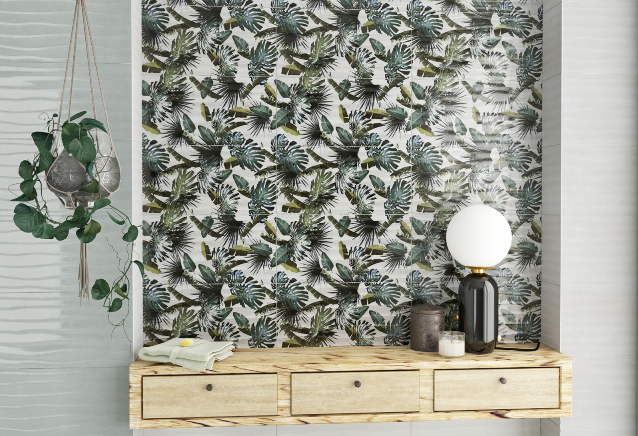 Faianta tip ciment Nature Green 4874, 30x60 cm, verde [7]