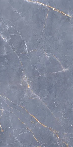 Faianta tip marmura Chic Stone Blue 30.8x60.8, albastru, finisaj lucios [2]