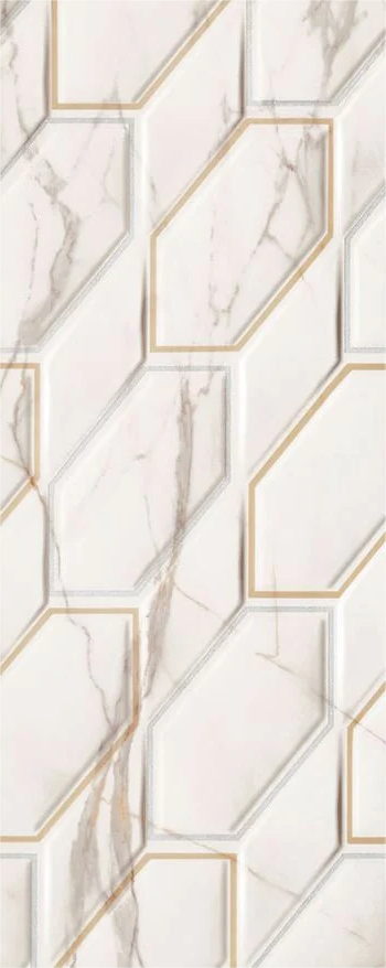 Faianta tip marmura Dorado Stone Str 29.8x74.8, alb, finisaj mat [2]