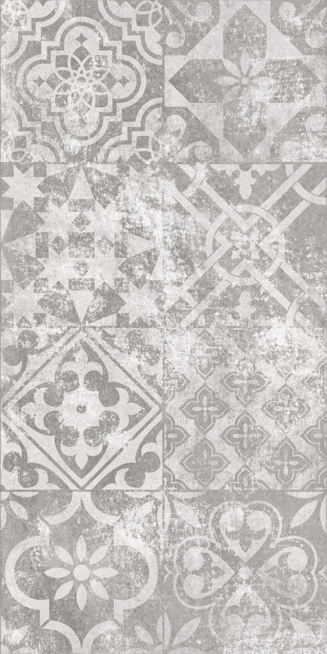 Faianta tip piatra, Portland Hidraulico Gris 30x60 cm, gri, finisaj mat [3]