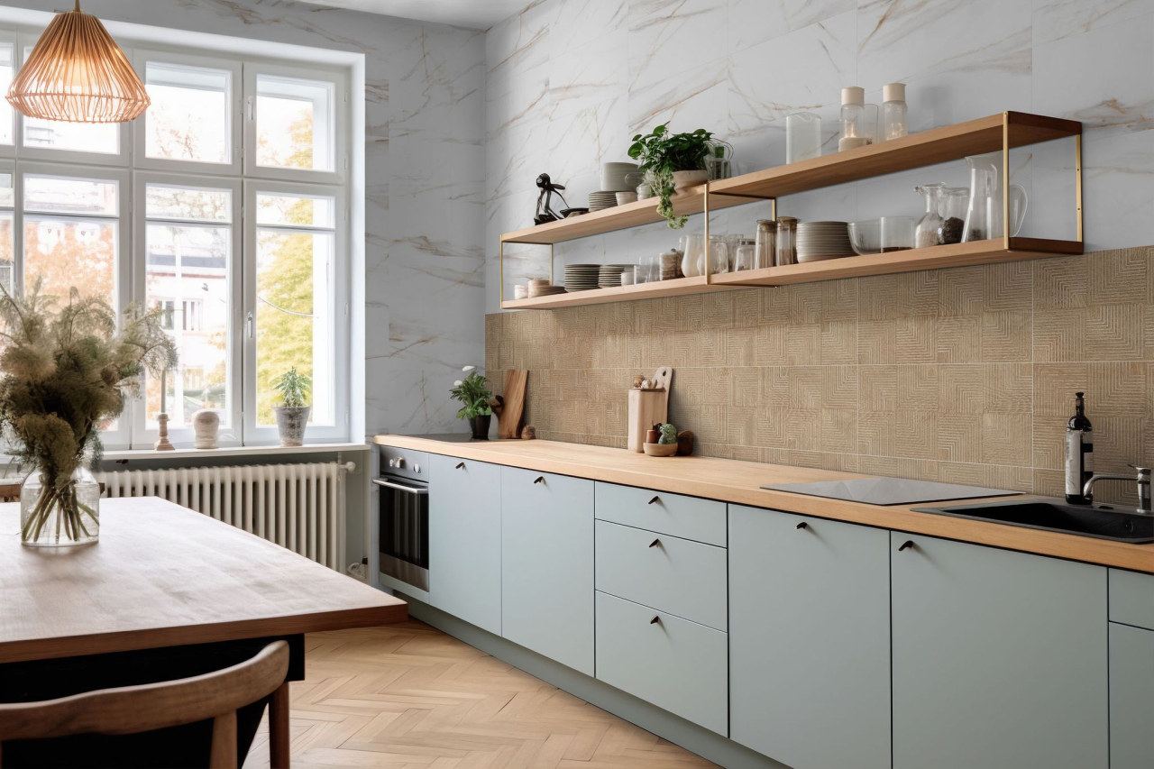 Faianta tip lemn, Wood Ura Oak 30x60 cm, maro, finisaj mat [4]