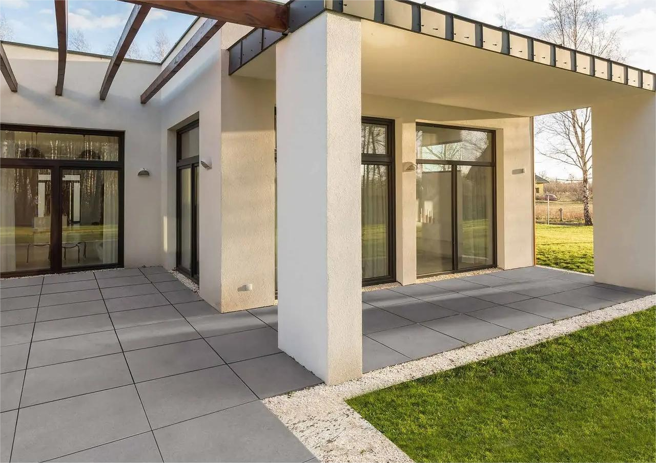 Gresie exterior 2 cm Everscape Fossil Grey RT K8K0P2 , 60x60 Outdoor gri [2]