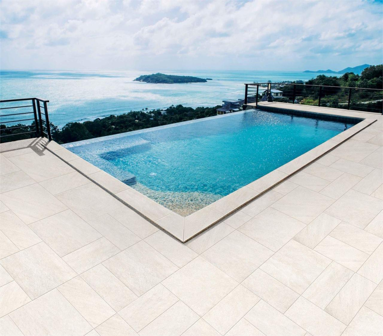 Gresie portelanata exterior tip ciment, Nordic Outdoor Beige 9723, 60x60 cm, bej [7]