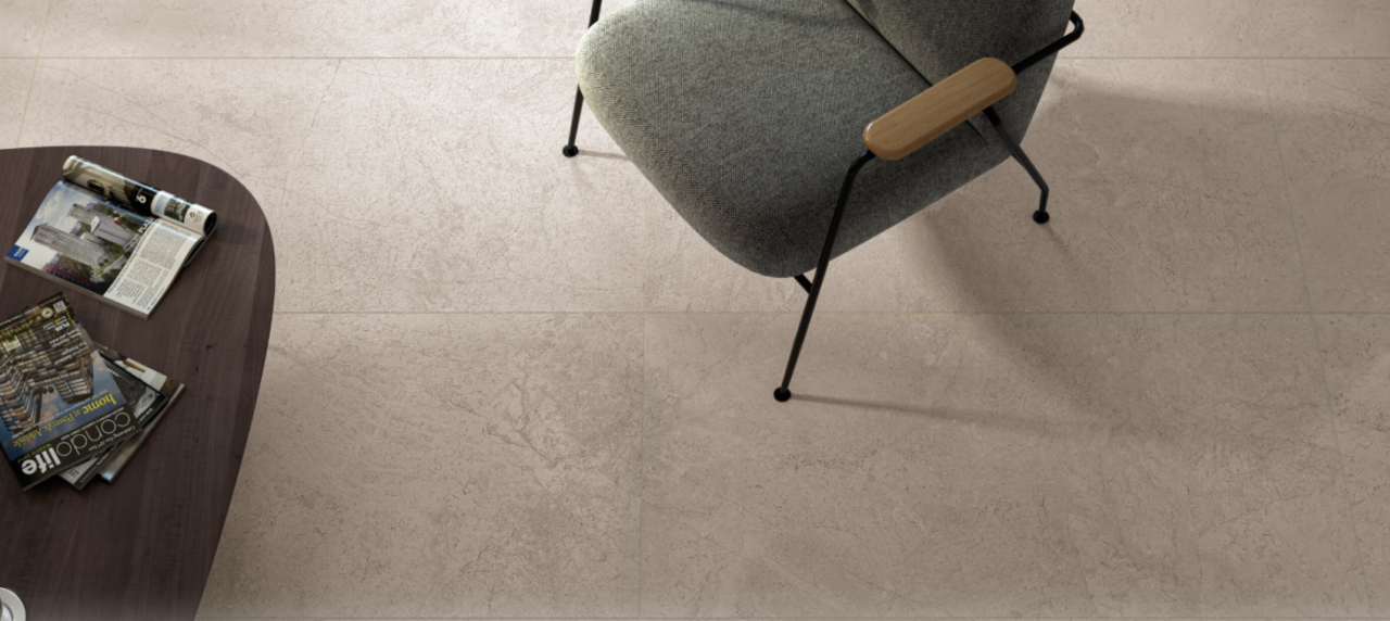 Gresie portelanata, Freeland Ivory Mate 60×120 cm, bej, finisaj mat [2]