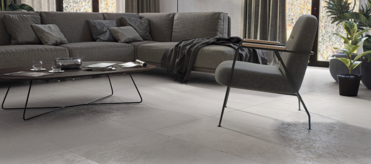 Gresie portelanata, Freeland Pearl Mate 60×120 cm, bej, finisaj mat [2]