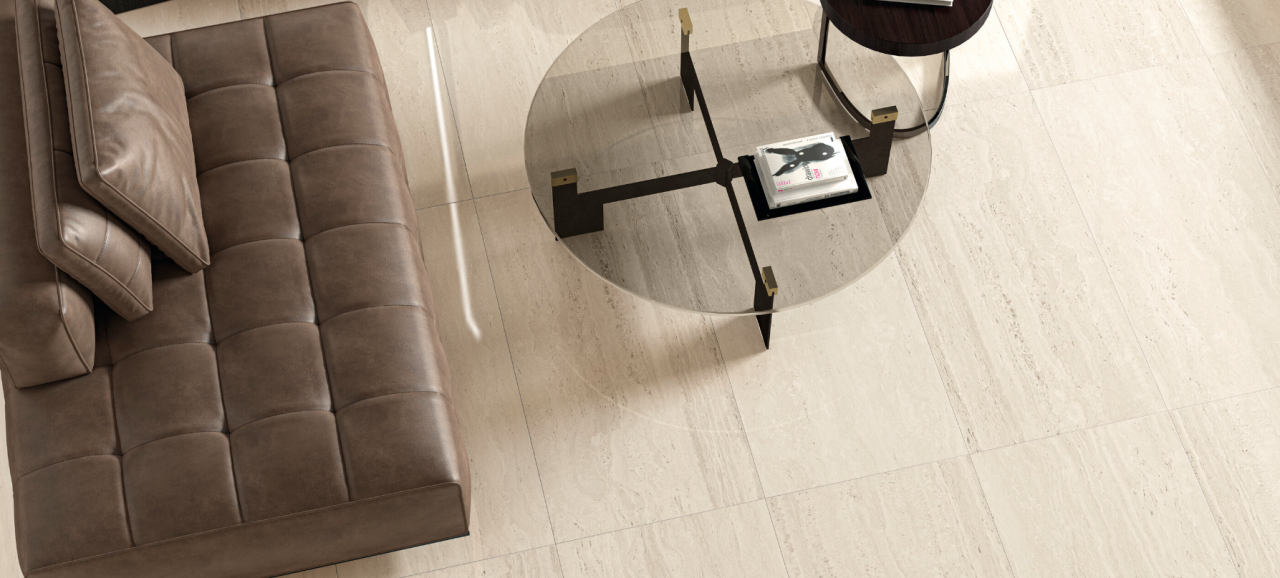 Gresie portelanata, Liceo Ivory Mate 60×120 cm, gri, finisaj mat [2]