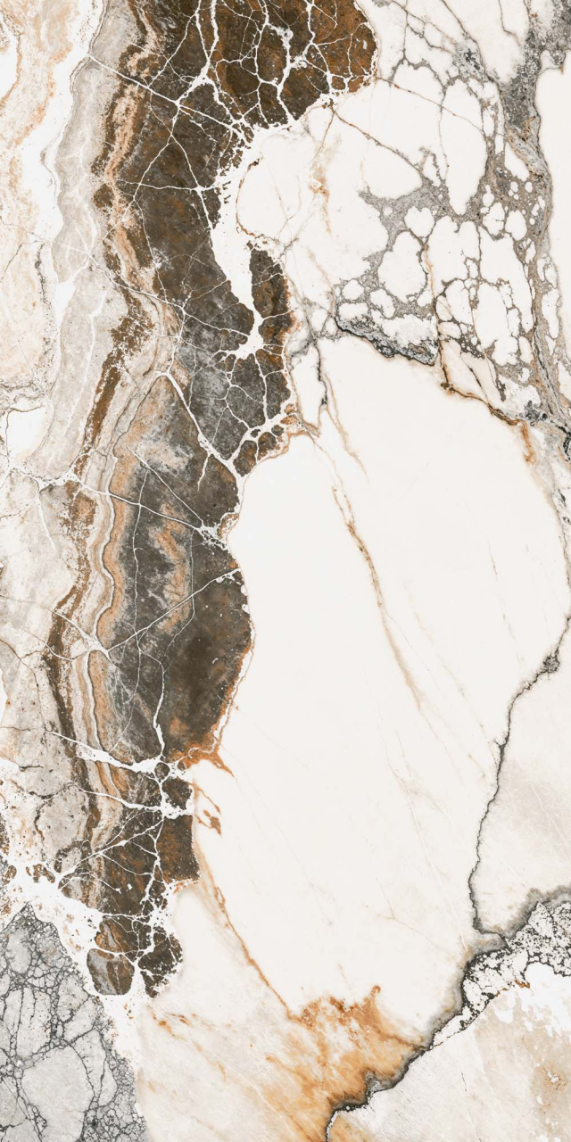 Gresie portelanata tip marmura, MBL G 2155, 60x120 cm, alb, finisaj mat [4]