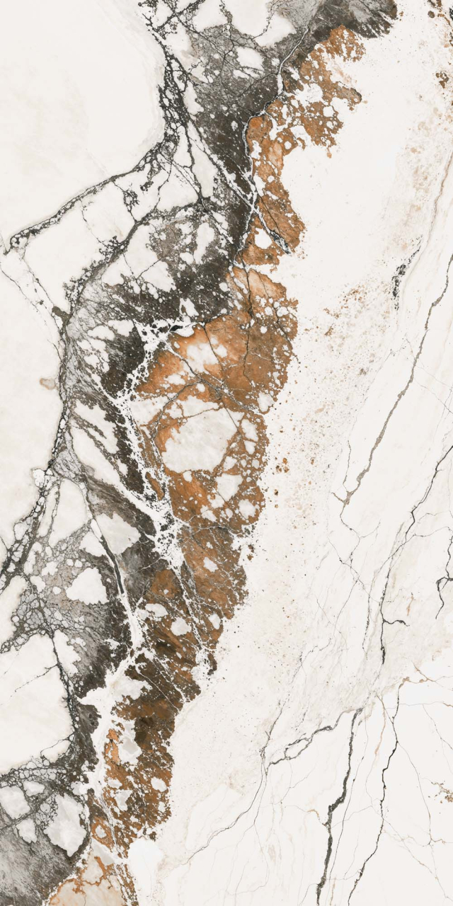 Gresie portelanata tip marmura, MBL G 2155, 60x120 cm, alb, finisaj mat [3]