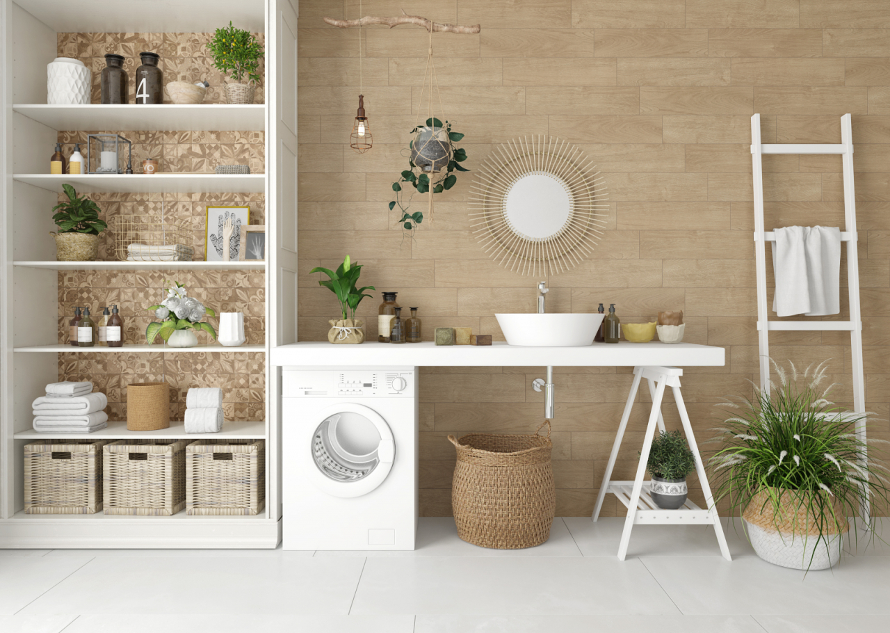 Gresie portelanata tip lemn Alpino Beige 6047, 15,5x60,5 cm, bej [9]