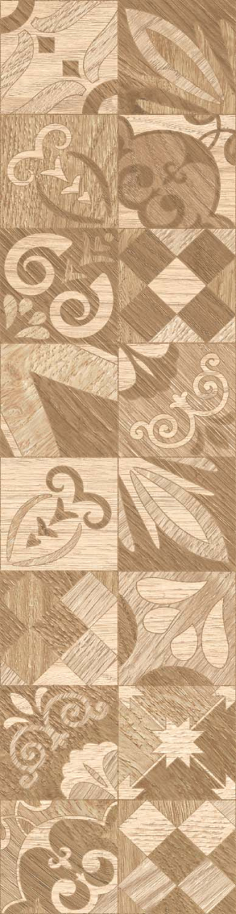 Gresie portelanata tip lemn Alpino Decor Beige 6049, 15,5x60,5 cm, bej [2]