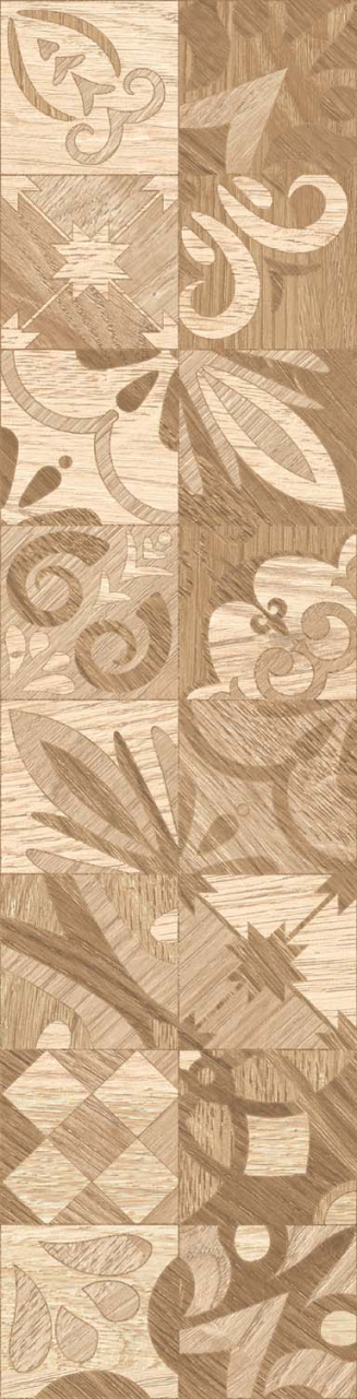 Gresie portelanata tip lemn Alpino Decor Beige 6049, 15,5x60,5 cm, bej [4]