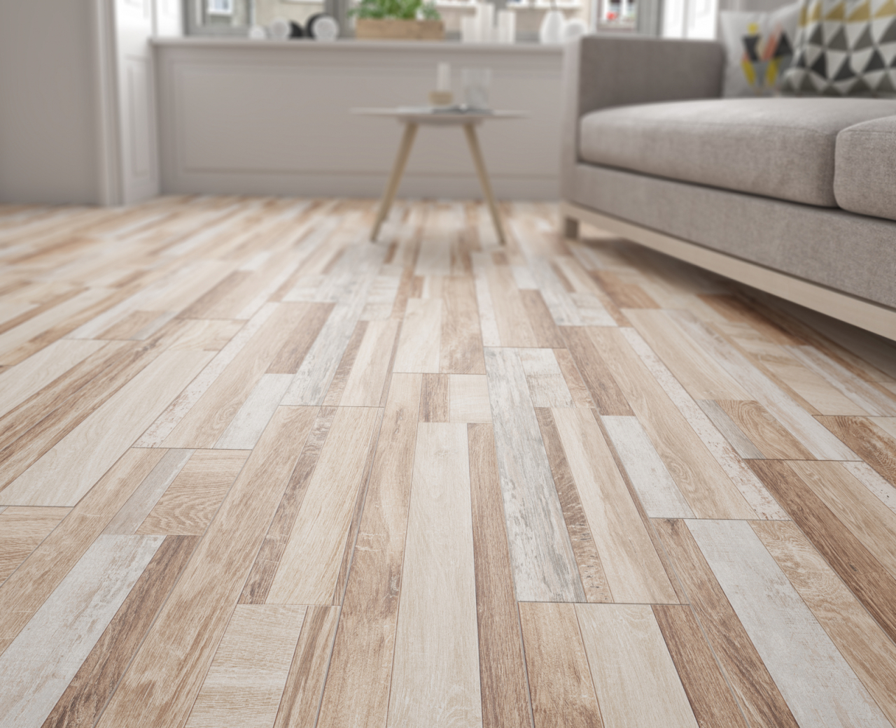 Gresie portelanata tip lemn Oxford Beige 9227, 15.5x60.5 cm, bej [6]