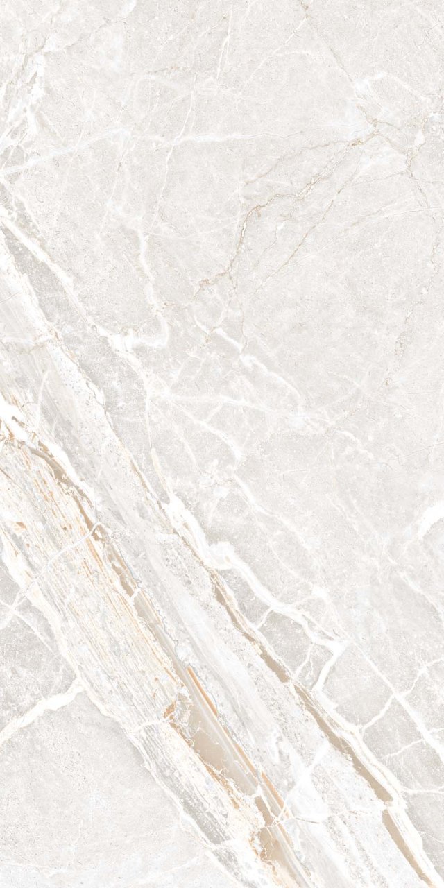 Gresie portelanata tip marmura P2156, 60x120 cm, alb, finisaj mat [3]