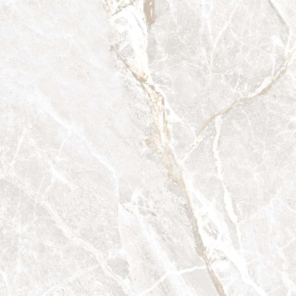 Gresie portelanata tip marmura P3013, 80x80, alb, finisaj mat [2]