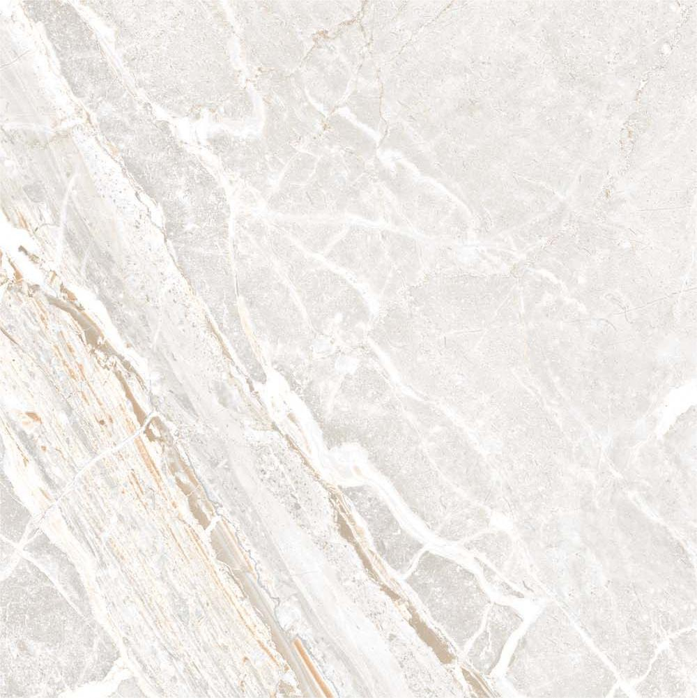 Gresie portelanata tip marmura P3013, 80x80, alb, finisaj mat [4]