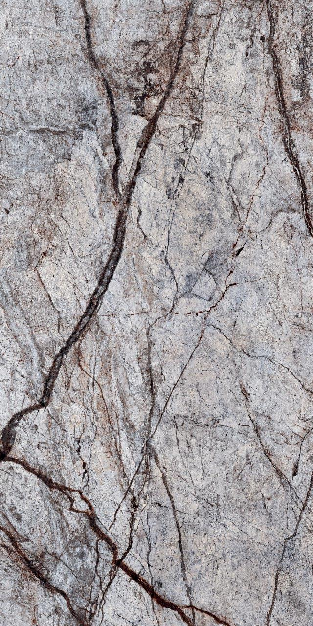 Gresie portelanata tip marmura River Brown, 60x120 cm maro, finisaj lucios [2]