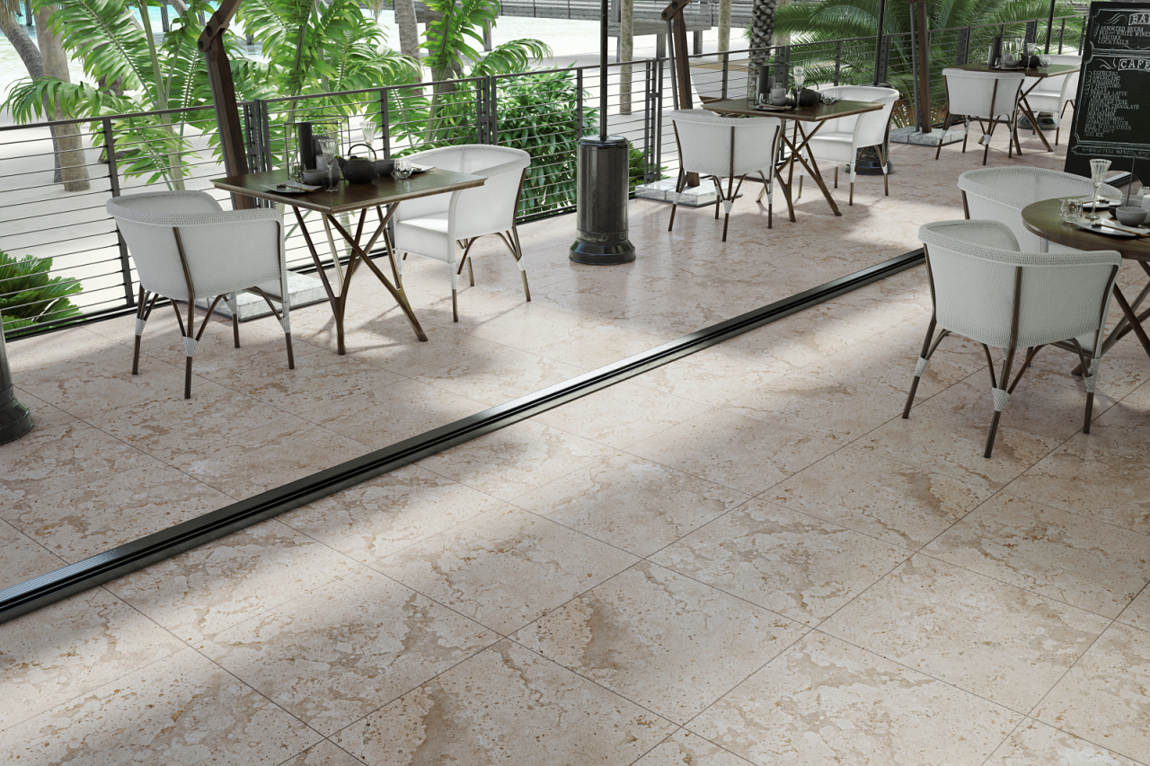 Gresie portelanata tip piatra, Verano Beige 9701, 60x60 cm, bej [7]