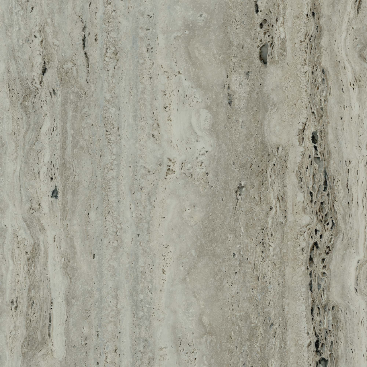 Gresie portelanata tip Travertin, Trevi Grey 6366, 45X45 cm, gri [5]