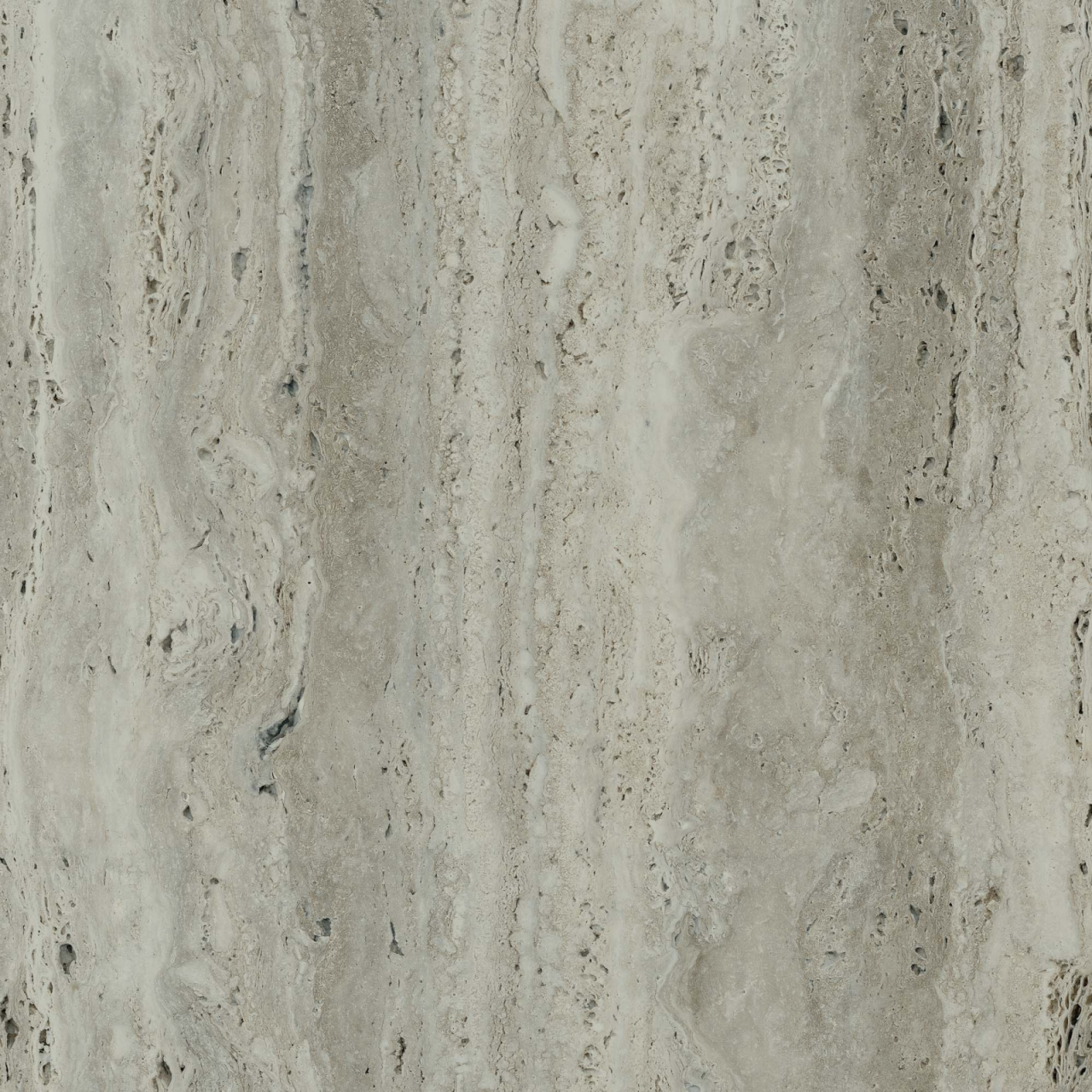 Gresie portelanata tip Travertin, Trevi Grey 6366, 45X45 cm, gri [3]