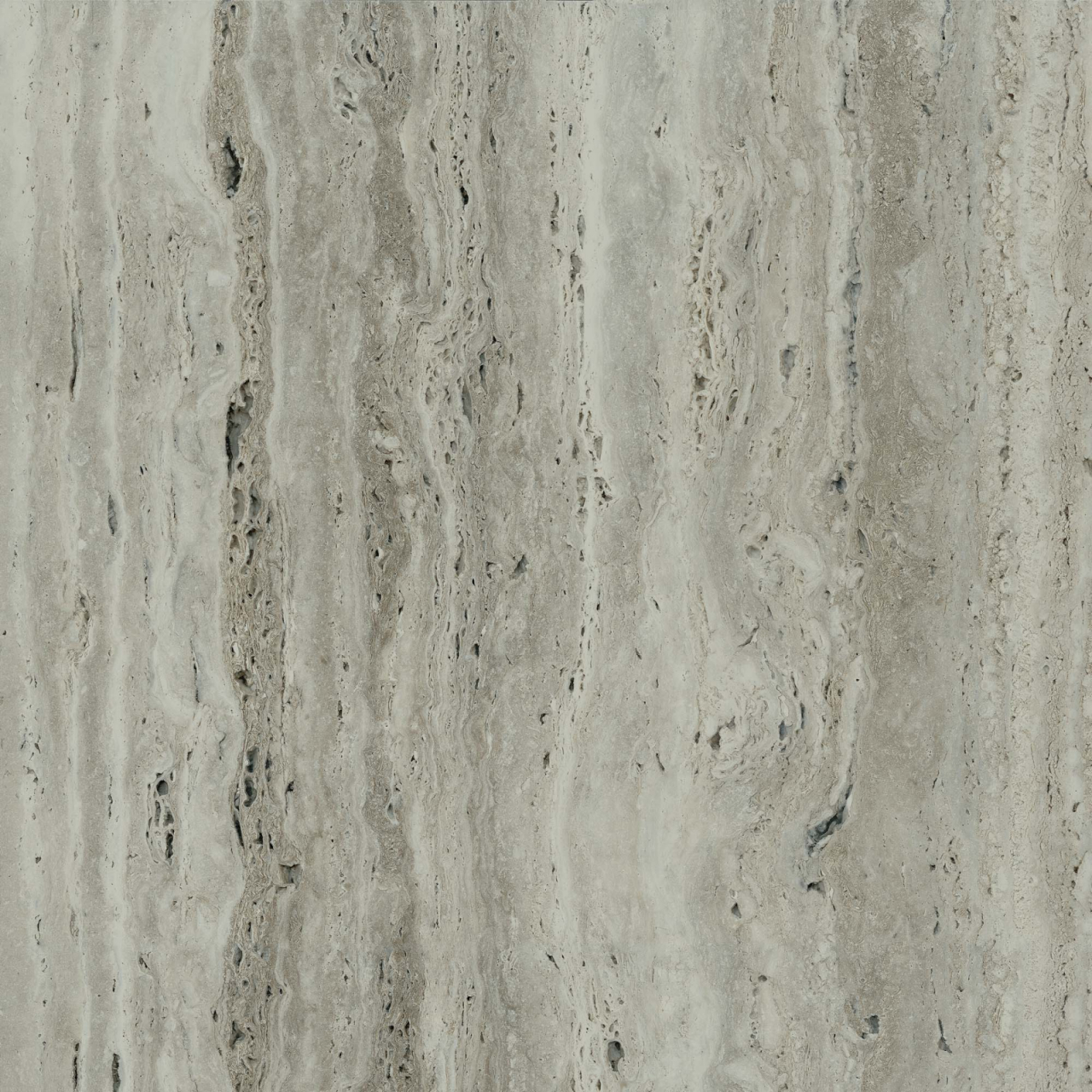 Gresie portelanata tip Travertin, Trevi Grey 6366, 45X45 cm, gri [2]