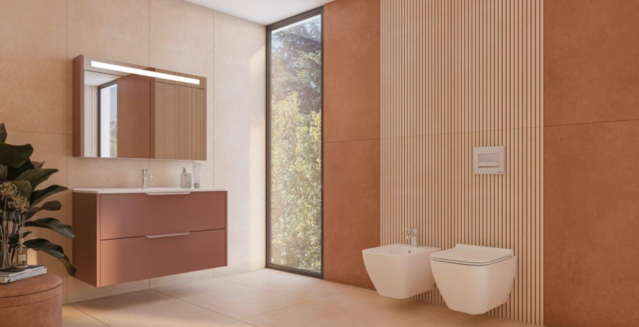 Gresie rectificata, Color Poudre 924914, 60x120 cm, bej, finisaj mat [2]