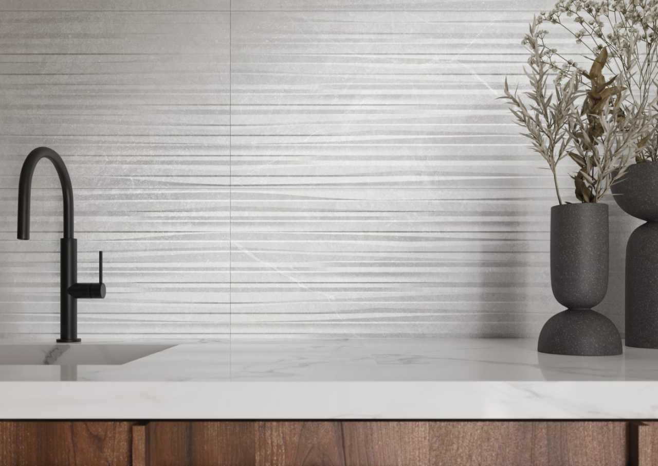 Faianta rectificata Munich Enea White Mat, 40x120 cm, alb, finisaj mat [2]