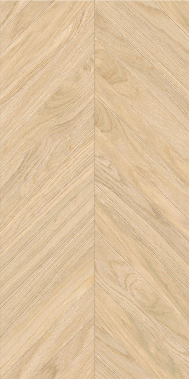Gresie rectificata portelanata tip lemn, Tilia Chevron Beige 3636, 60x120 cm, bej, finisaj mat [5]