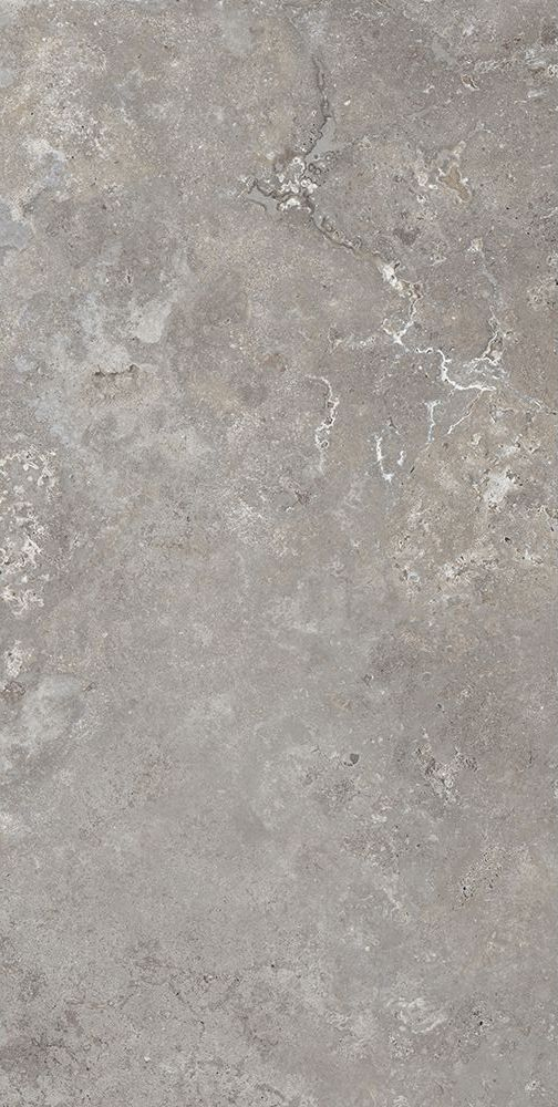 Gresie rectificata portelanata, tip marmura, SG Gris Travertino Lappato 1. 60x120 cm, gri [3]