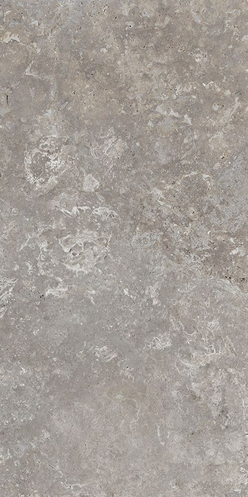 Gresie rectificata portelanata, tip marmura, SG Gris Travertino Lappato 1. 60x120 cm, gri [2]